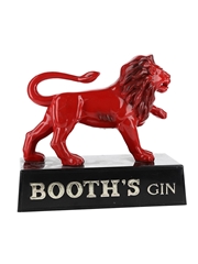 Booth's Gin Red Lion Advertising Figure  21.5cm x 24cm x 10cm