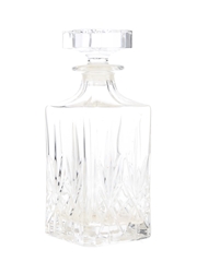 Crystal Decanter With Stopper  19cm Tall
