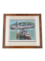 Alfred Daniels, 'Lagavulin', 1996 Hand-signed print - limited to 2450 copies. 42cm x 47cm