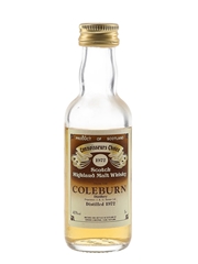 Coleburn 1972 Connoisseurs Choice Bottled 1980s - Gordon & MacPhail 5cl / 40%