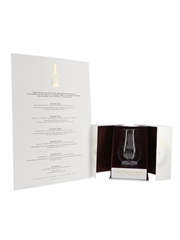 The Balvenie Nosing Glass to commemorate the 60th Anniversary of David Stewart Including a Dinner Menu and Invitation 