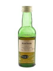 Rosebank 1980 11 Year Old Bottled 1992 - Cadenhead's 5cl / 60.1%