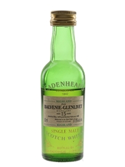 Balvenie Glenlivet 1979 15 Year Old Bottled 1995 - Cadenhead's 5cl / 57.8%