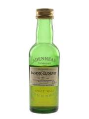 Balvenie Glenlivet 1973 21 Year Old Bottled 1994 - Cadenhead's 5cl / 52.8%