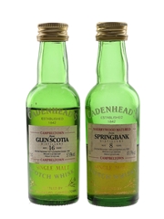 Glen Scotia 1977 16 Year Old & Springbank 1985 8 Year Old