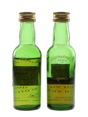 Glen Scotia 1977 16 Year Old & Springbank 1985 8 Year Old Bottled 1990s - Cadenhead's 2 x 5cl