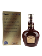 Royal Salute 21 Year Old Bottled 2005 - The Ruby Ceramic Flagon 70cl / 40%