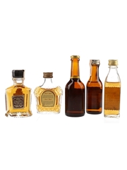 Assorted Canadian Whisky  5  x 5cl / 40%