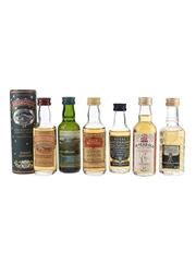 Assorted Highland & Speyside Single Malt Scotch Whisky  6 x 5cl