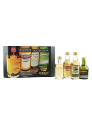 The Cooley Irish Whiskey Collection Connemara, Greenore, Kilbeggan & Tyrconnell 4 x 5cl / 40%