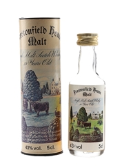 Prestonfield House 10 Year Old Bottled 1980s - Morrison Bowmore Distillers 5cl / 43%