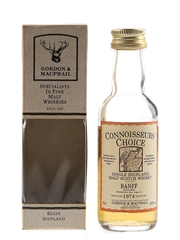 Banff 1974 Connoisseurs Choice Bottled 1980s-1990s - Gordon & MacPhail 5cl / 40%