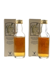 Glencadam 1974 & Mosstowie 1970 Connoisseurs Choice Bottled 1980s - Gordon & MacPhail 2 x 5cl / 40%