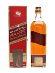 Johnnie Walker Red Label Bottled 1980s - Duty Free 100cl / 43%