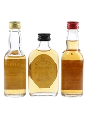 Blair Athol 8 Year Old, Glen Grant 8 Year Old & Inchgower 12 Year Old Bottled 1970s 3 x 5cl / 40%