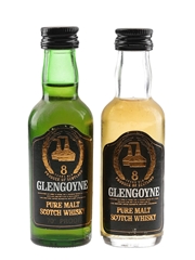 Glengoyne 8 Year Old Bottled 1970s 2 x 5cl / 40%