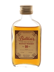 Balblair 10 Year Old 100 Proof Bottled 1980s - Gordon & MacPhail 5cl / 57%