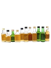 Assorted Single Malt Scotch Whisky  11 x 5cl