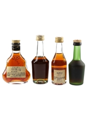 Assorted Hennessy Cognac  4 x 3cl-5cl