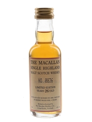 Macallan 1966 26 Year Old Limited Edition Bottle Number 0836 5cl / 43%