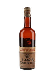 Law's Peach Bitters Bottled 1950s 75cl