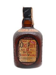 Grand Old Parr De Luxe 12 Year Old Bottled 1980s - Carpano 75cl / 40%