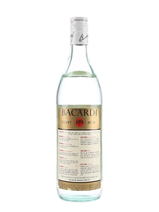 Bacardi Carta Blanca Superior Bottled 1980s - Bahamas & Trinidad 75cl / 37.5%
