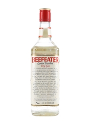 Beefeater London Distilled Dry Gin Bottled 1970s 75cl / 40%