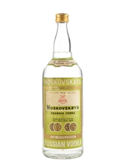 Moskovskaya Russian Vodka Bottled 1970s-1980s 94.6cl / 40%