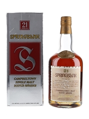 Springbank 21 Year Old