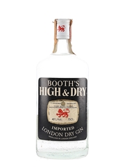 Booth's High & Dry Bottled 1970s 75cl / 40%