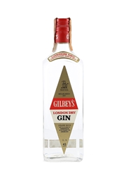 Gilbey's London Dry Gin Bottled 1970s 75cl / 43%