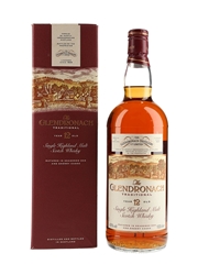 Glendronach 12 Year Old Traditional Bottled 1990s - Hiram Walker & Sons 100cl / 43%