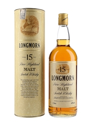 Longmorn 15 Year Old Bottled 1980s - Duty Free 100cl / 43%