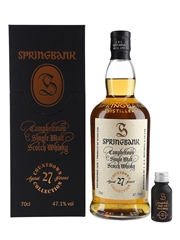 Springbank 27 Year Old Countdown Collection Bottled 2023 70cl + 5cl / 47.1%