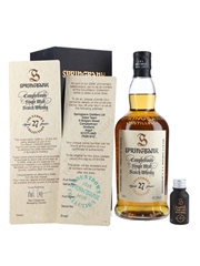 Springbank 27 Year Old Countdown Collection Bottled 2023 70cl + 5cl / 47.1%