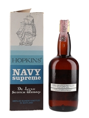 Hopkins' Navy Supreme 12 Year Old Bottled 1970s - Essevi 75cl / 40%