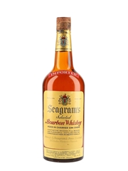 Seagram's Selected Bourbon Whiskey Bottled 1950s-1960s - Gancia 75cl / 43%