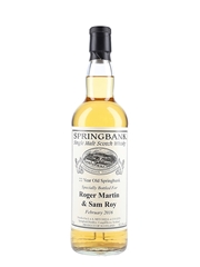 Springbank 22 Year Old Bottled 2016 - Private Cask Bottling 70cl / 52.1%