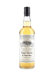 Springbank 22 Year Old Bottled 2016 - Private Cask Bottling 70cl / 52.1%