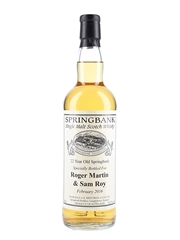 Springbank 22 Year Old Bottled 2016 - Private Cask Bottling 70cl / 52.1%