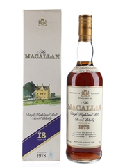 Macallan 1978 18 Year Old