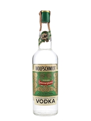 Wolfschmidt Vodka Bottled 1960s - Cora 75cl / 40%