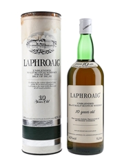 Laphroaig 10 Year Old Bottled 1980s 100cl / 43%