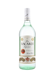 Bacardi Carta Blanca Superior Bottled 1980s 100cl / 40%