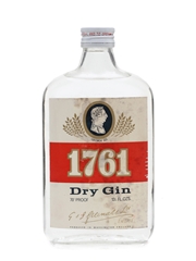 Greenall George III 1761 Dry Gin Bottled 1960s 37.8cl / 40%