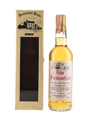 Caol Ila 1974 17 Year Old The Prestonfield