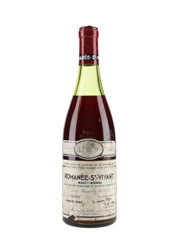 1982 Romanee St Vivant Grand Cru Domaine De La Romanee-Conti 75cl / 13%