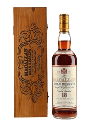 Macallan 1979 18 Year Old Gran Reserva Bottled 1997 70cl / 40%