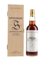 Springbank 1966 34 Year Old Private Bottling